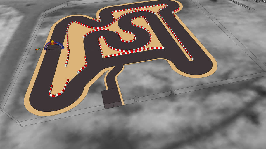 Cayman Karting Track Layout 3d Warehouse