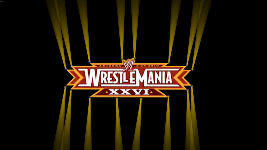 WWE WRESTLEMANIA 26 LOGO | 3D Warehouse