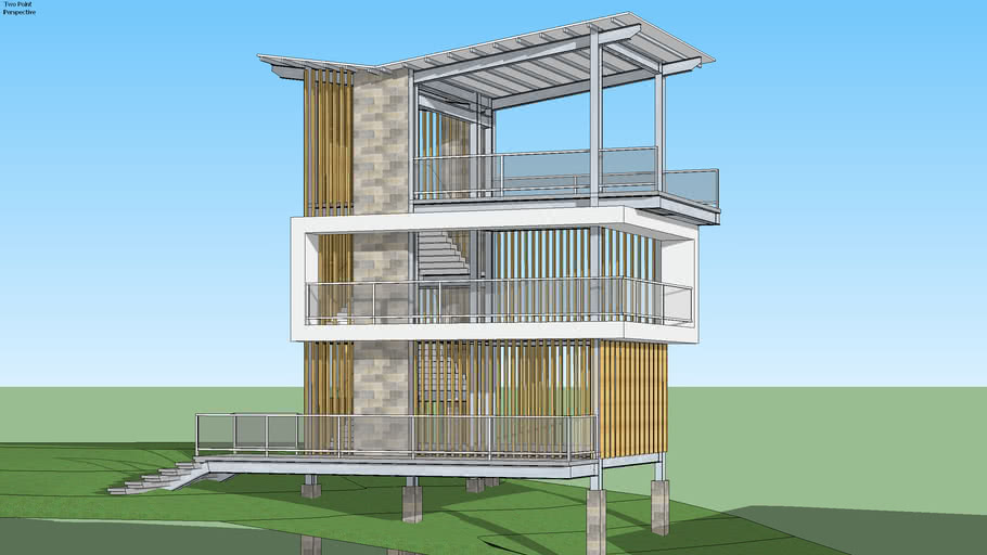 Zipline Main Structure 3d Warehouse