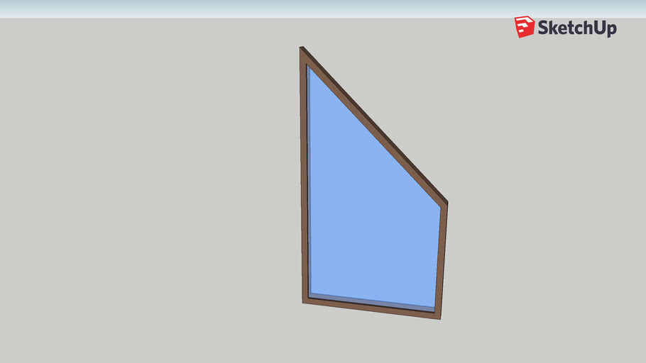 Trapezoid Window 45° 3D Warehouse