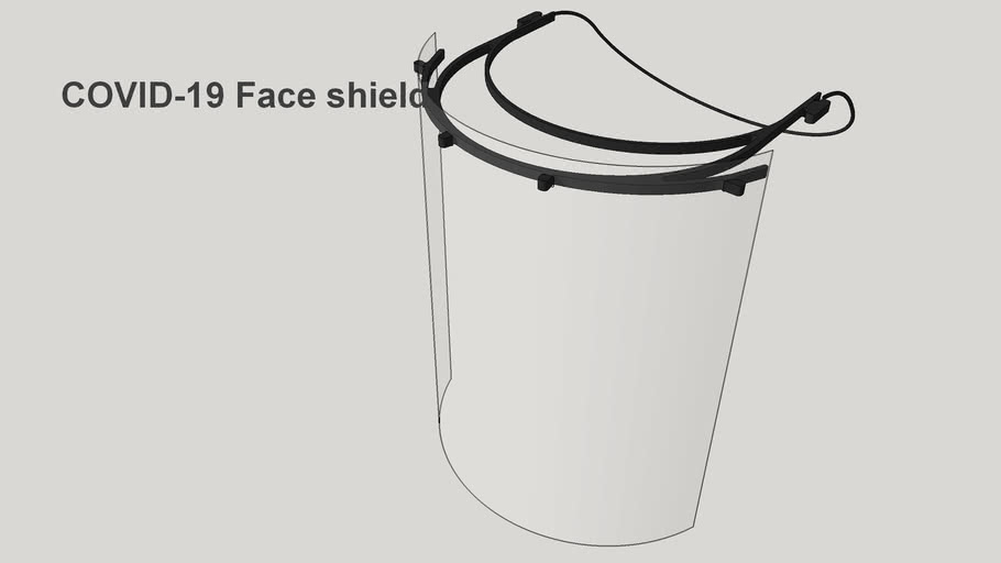Face Shield 3D Warehouse