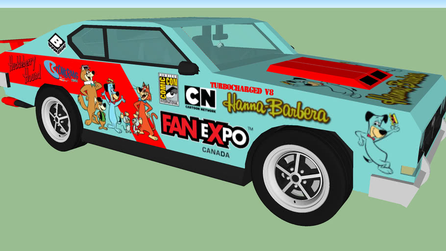 HannaBarbera The Huckleberry Hound Show Car 3D Warehouse