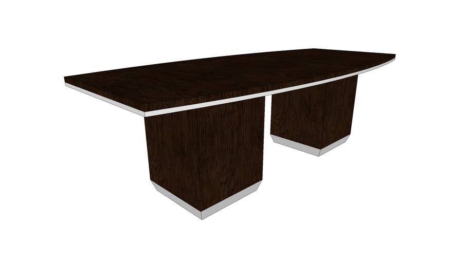 Flexsteel Pimlico 8' Boat Table 3D Warehouse