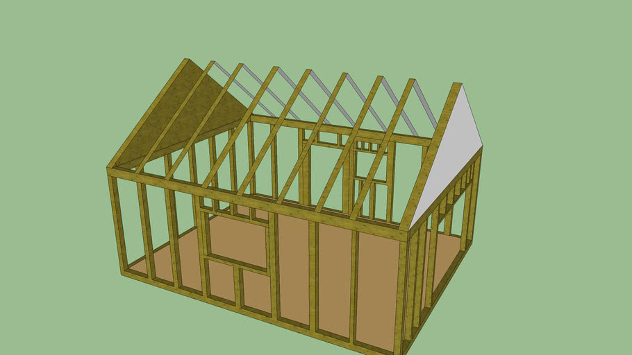 timber frame | 3D Warehouse