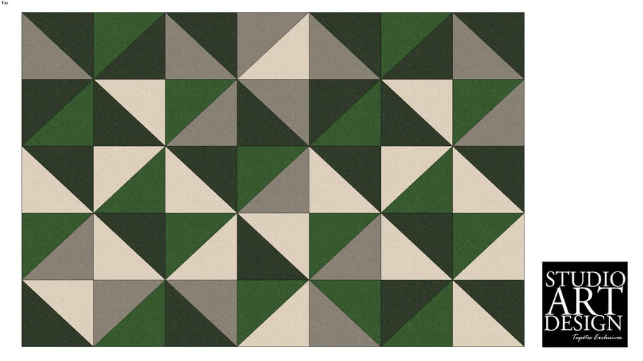 Tapete Triângulos I 3D Warehouse
