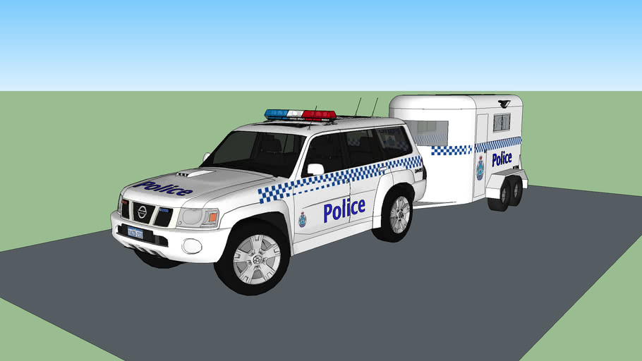 Western Australia Police - Mounted Unit & Float