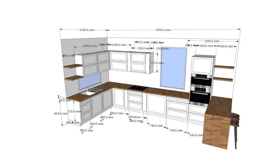 kitchen furniture | 3D Warehouse