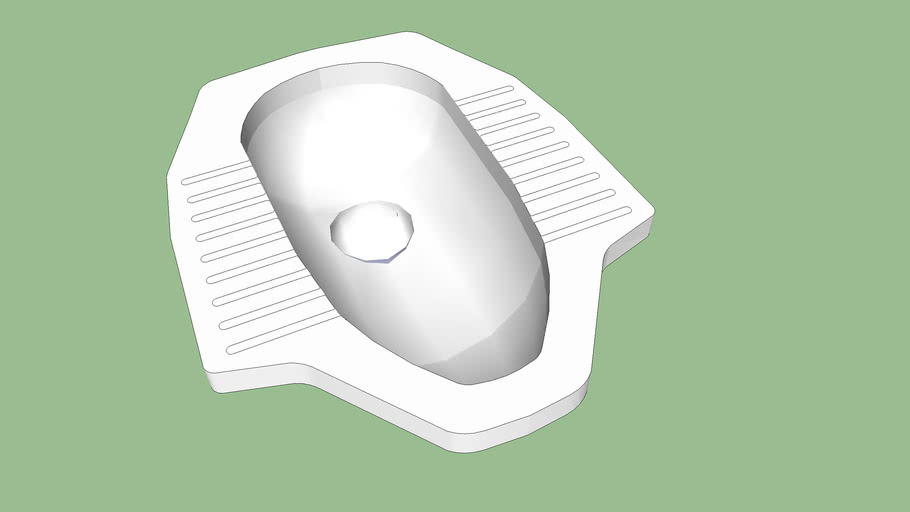 indian toilet 3D Warehouse