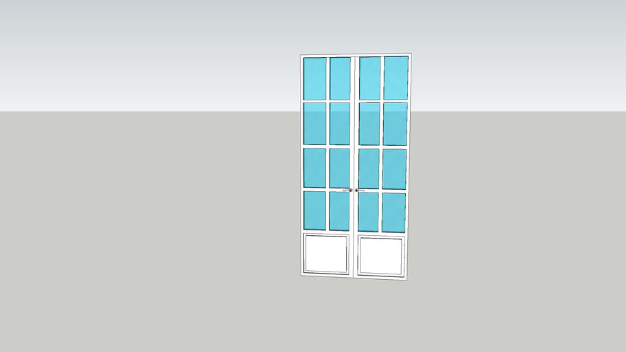 Puerta Vitral Cuadrada | 3D Warehouse