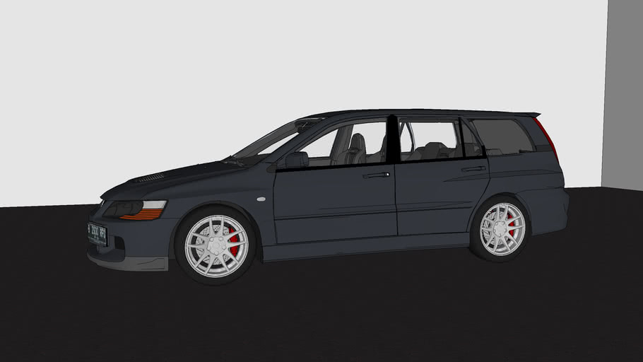 Mitsubishi Lancer Evolution IX Wagon (EVO 9) | 3D Warehouse