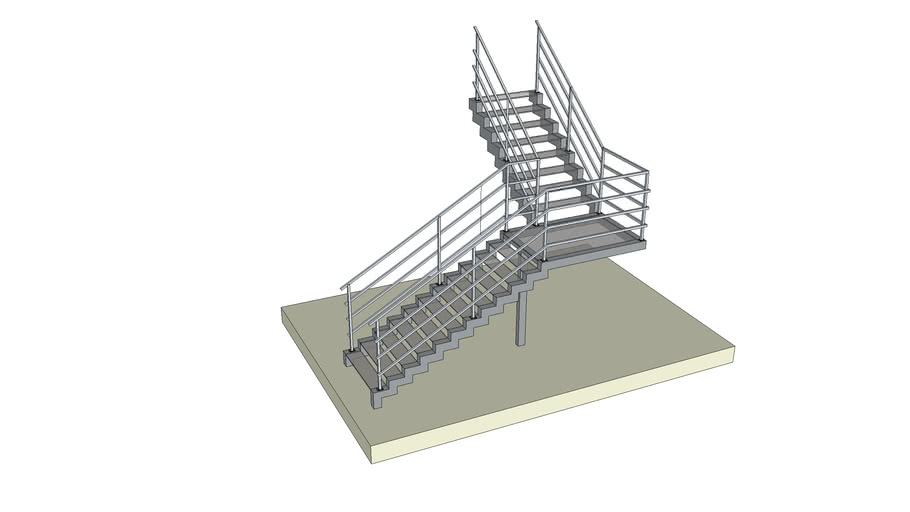 External Stairs 3d Warehouse