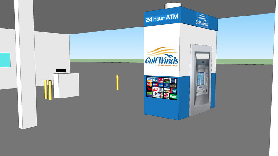 Gulf Winds Federal Credit Union 3D Warehouse