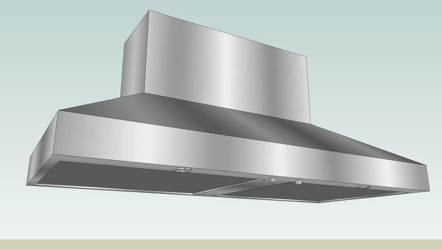 Range hood 48' wall mount 3D Warehouse