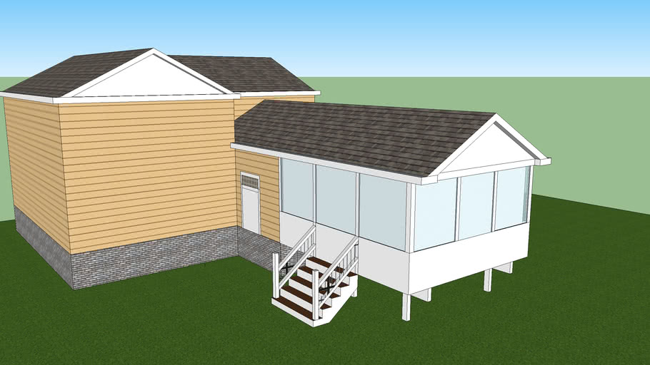 screen porch 3D Warehouse