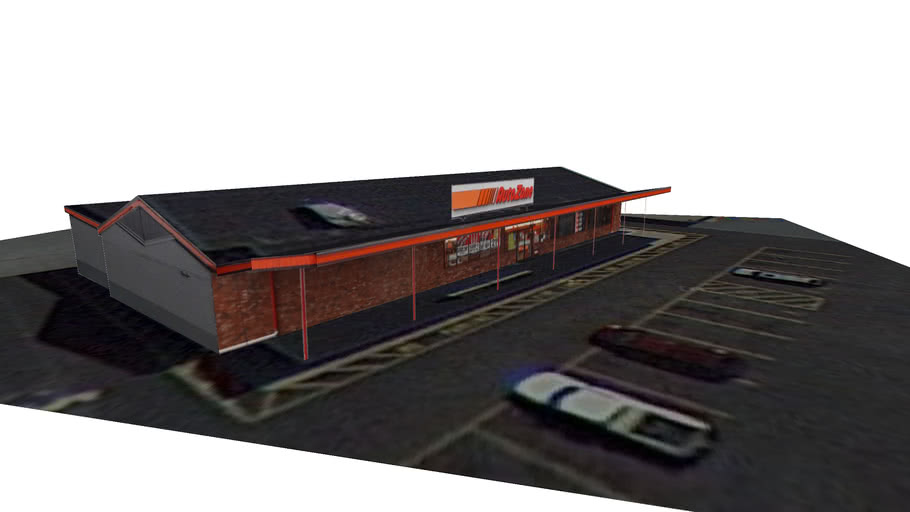 AutoZone Building 3D Warehouse