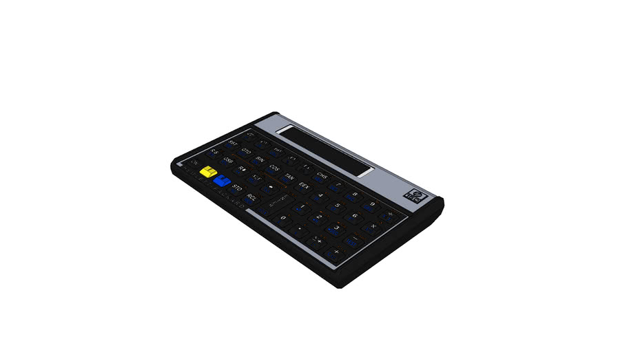 Hp 15c Rpn Calculator 3d Warehouse
