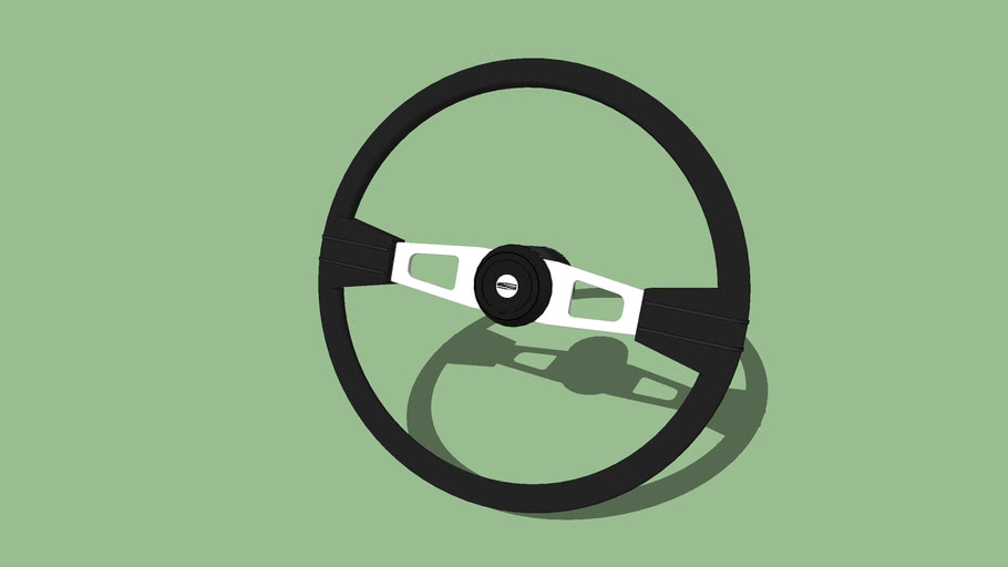 Classic Steering Wheel for Bus or Truck 3D Warehouse