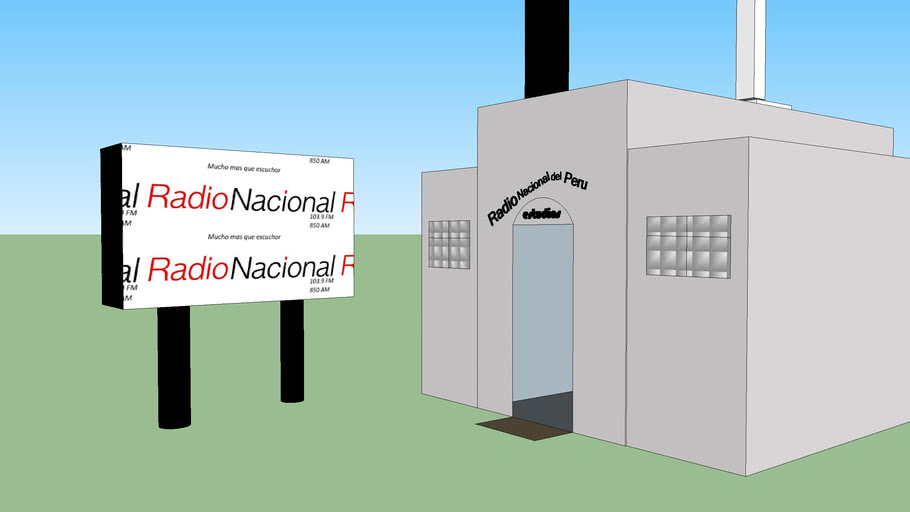 Radio Nacional del Peru 3D Warehouse