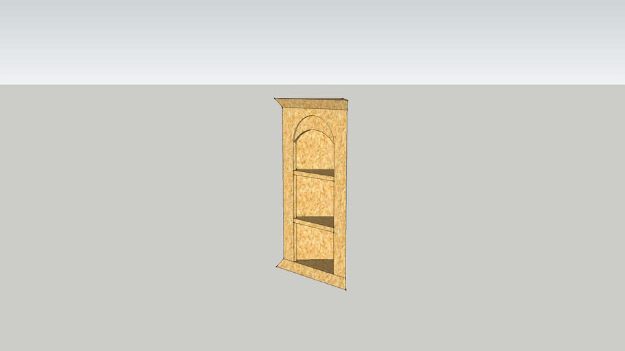 Corner Wall Unit | 3D Warehouse