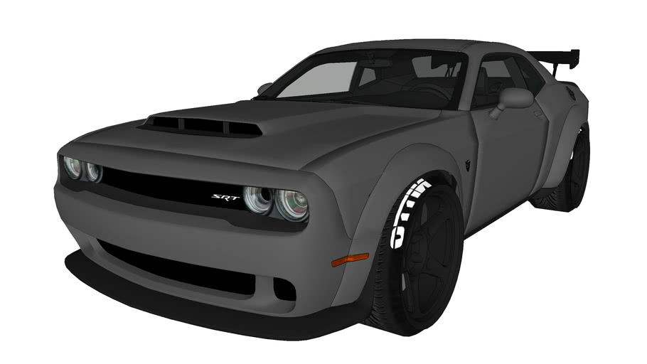 Dodge Challenger Srt Demon 3d Warehouse