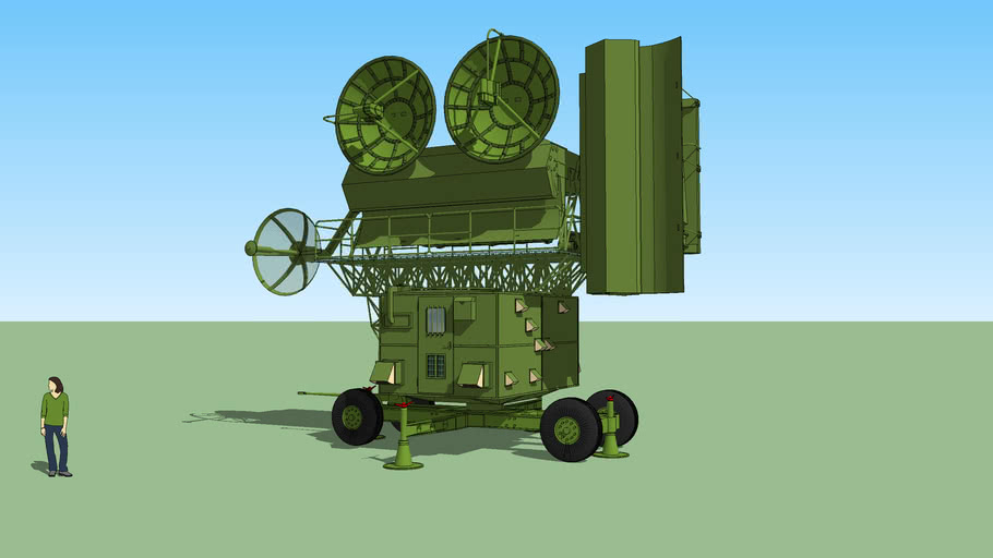 SNR-75 "Fan Song E" radar