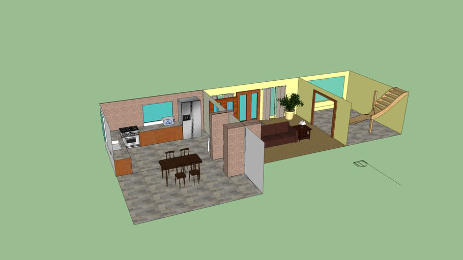 Suburban Apartment | 3D Warehouse