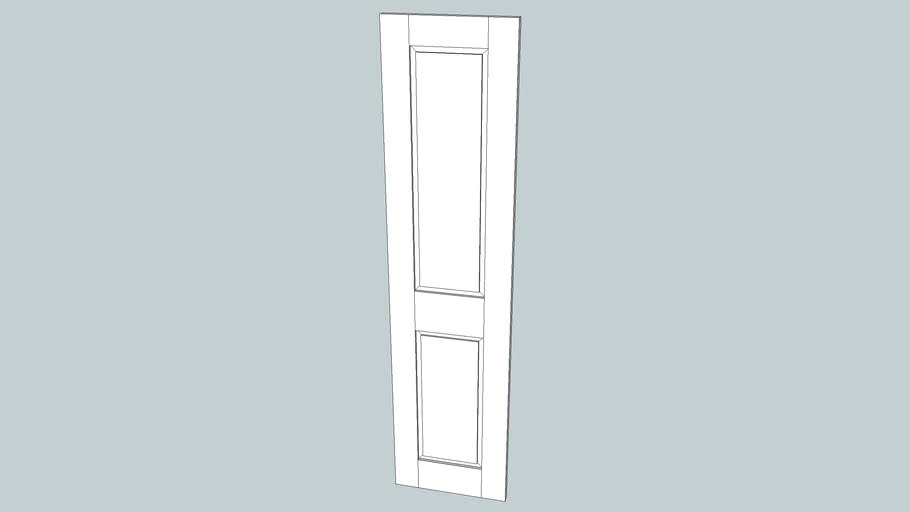 Basic Panel Wardrobe Door | 3D Warehouse