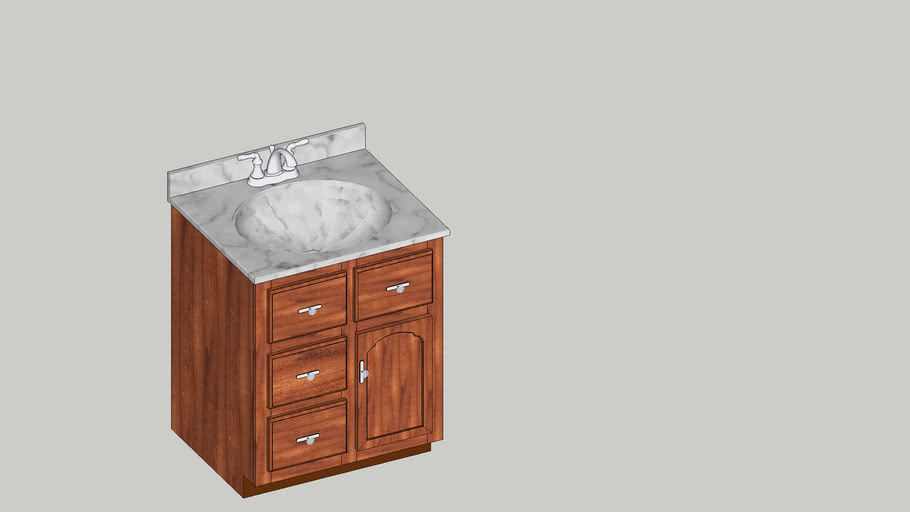 Bathroom Vanity 3D Warehouse