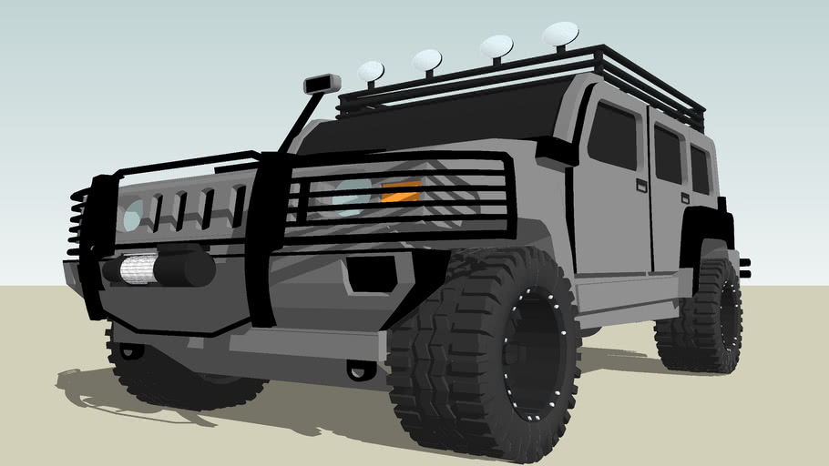 Hummer автомобилей механик 3d