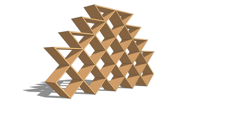 Geometric room divider | 3D Warehouse