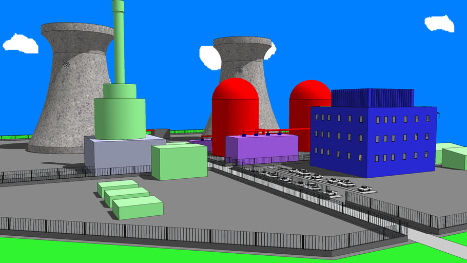 Simpson nuclear factory, Fabbrica nucleare Simpson