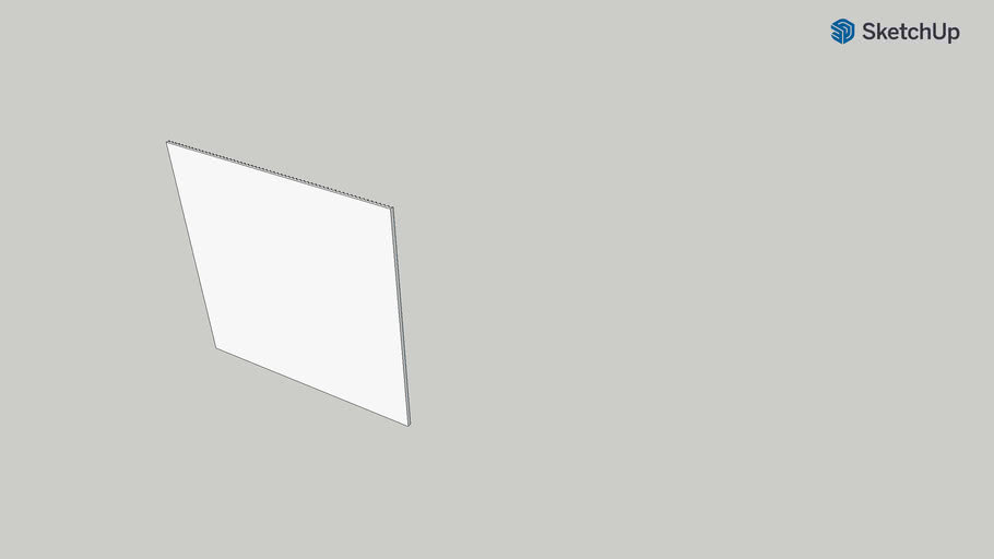 Fluted Glass 3D Warehouse