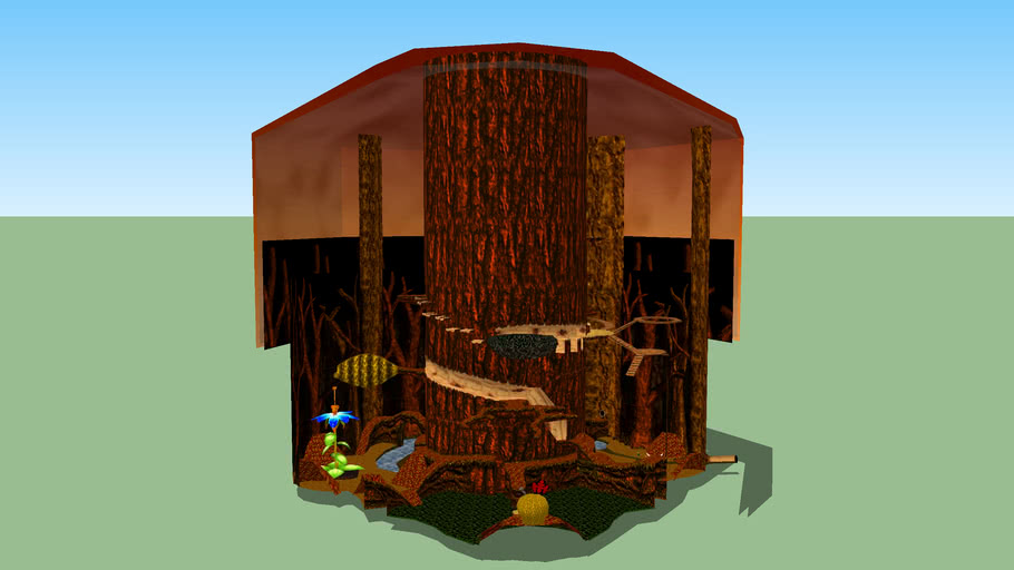 BanjoKazooie Click Clock Wood fall. 3D Warehouse