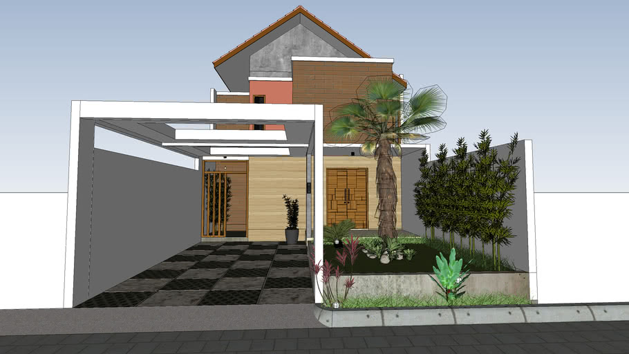 rumah minimalist | 3D Warehouse