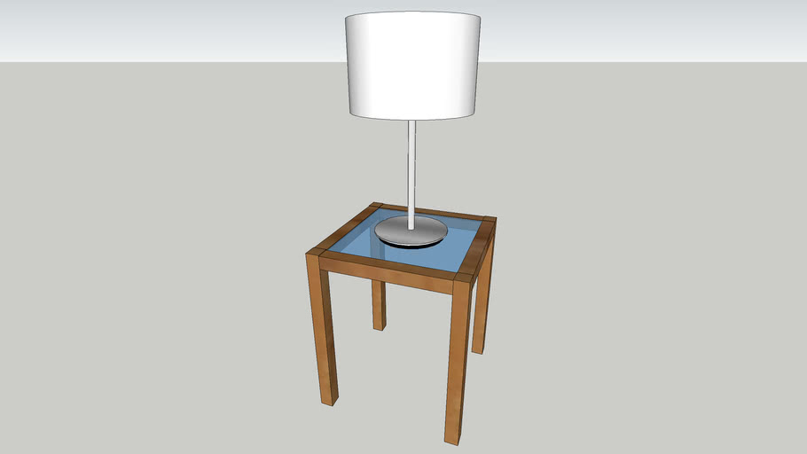 tiny lamp table