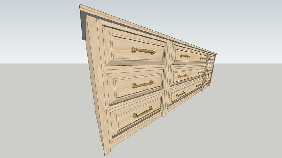 chest of drawers 3D Warehouse