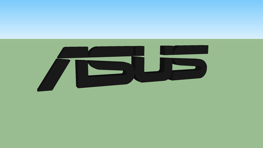 Logo Asus 3d 3d Warehouse