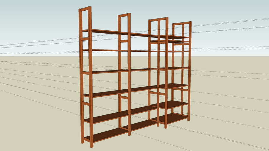 Ikea Ivar Storage Layout 2 3d Warehouse