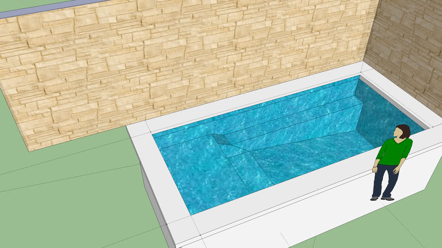 Modelo piscina | 3D Warehouse