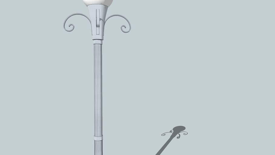 contemporary lamp post