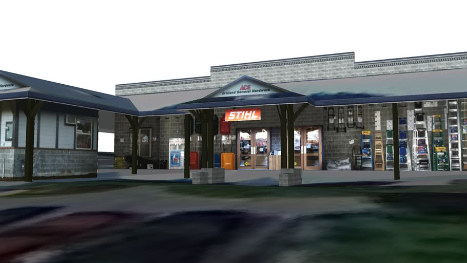 Ashland General Hardware (Ace Hardware) Ashland, Oregon 3D Warehouse