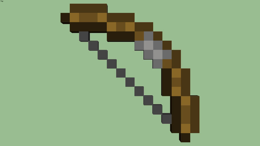 Minecraft Bow by Zapperier