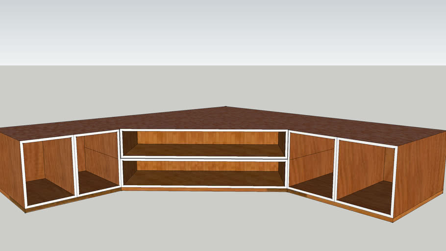 TV Corner Unit 3D Warehouse