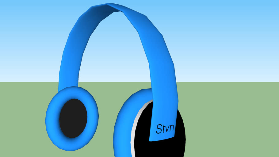 Headphones by Stvn 3D Warehouse