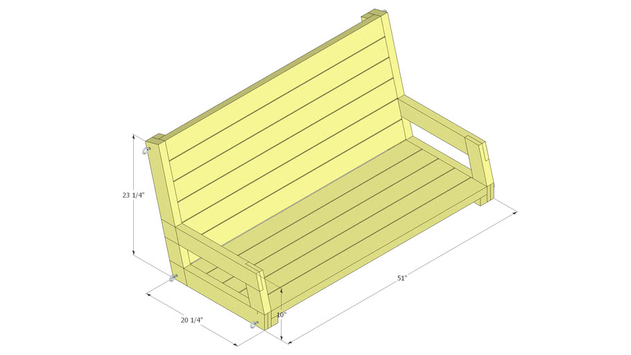 Porch Swing | 3D Warehouse