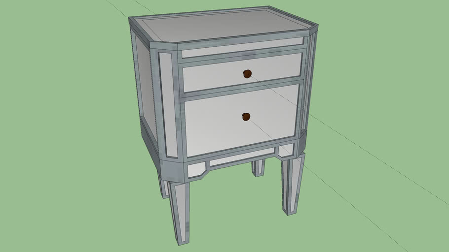 Mirrored Side Chest 3d Warehouse