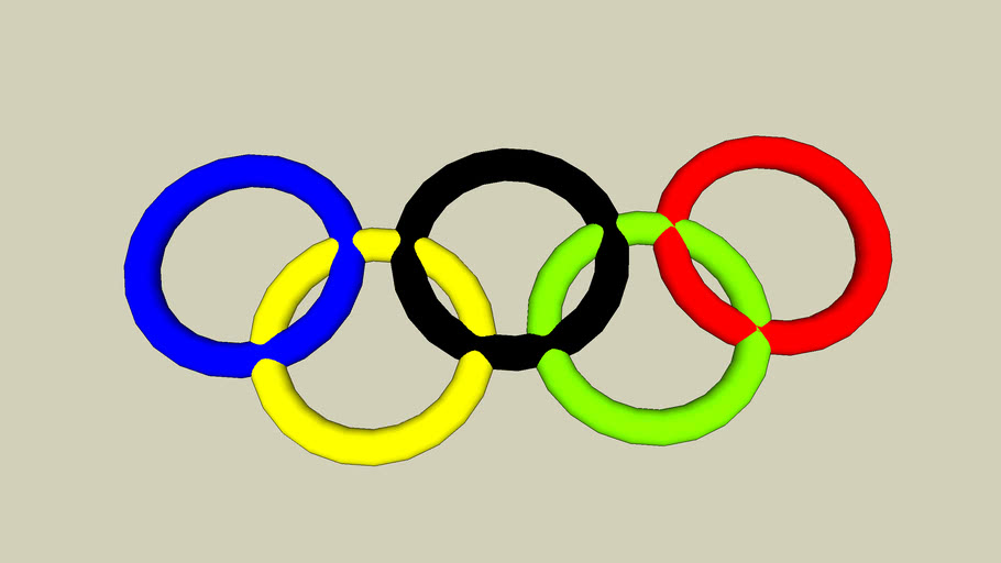 Olympic ring colours