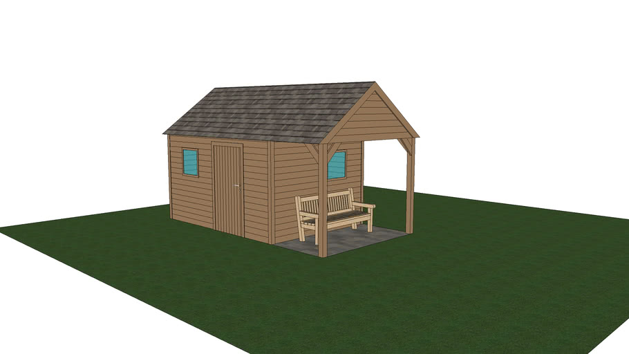 cottage tuinhuis | 3D