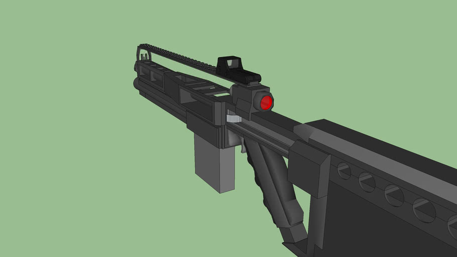 M88 Assault Rifle(nearly done) | 3D Warehouse