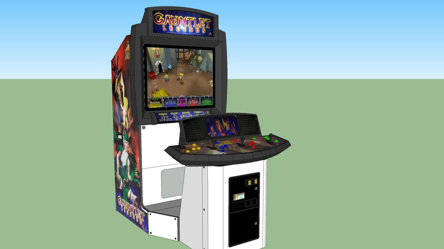 Gauntlet Legends Arcade Game Showcase 3d Warehouse